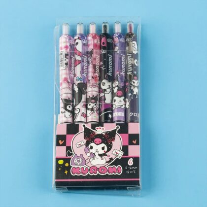 6Pcs/Set Cute Cartoon Anime Sanrio Kurom